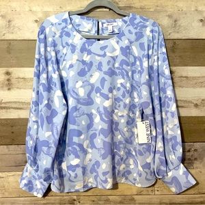 Nine West Silky Blouse - New - Large